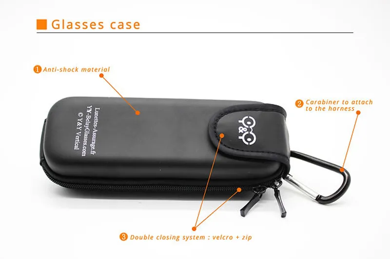 Y and Y Vertical Classic Belay Glasses in Steel Grey-5